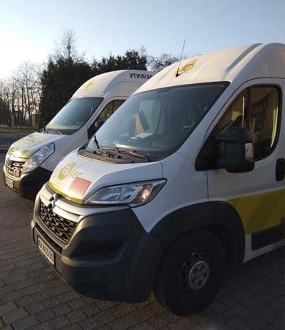 Спеціалізовані автомобілі для перевезення небезпечних відходів 